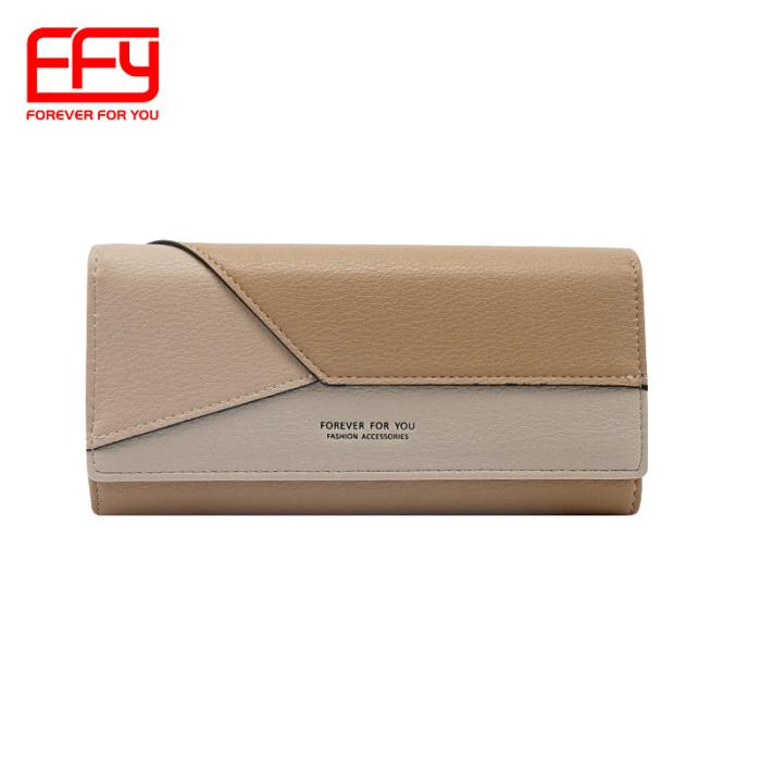 Femme Compagnon En Cuir Ref 39936 Noir Nude Vi  | Portefeuilles / Porte-Monnaie Femme Femme