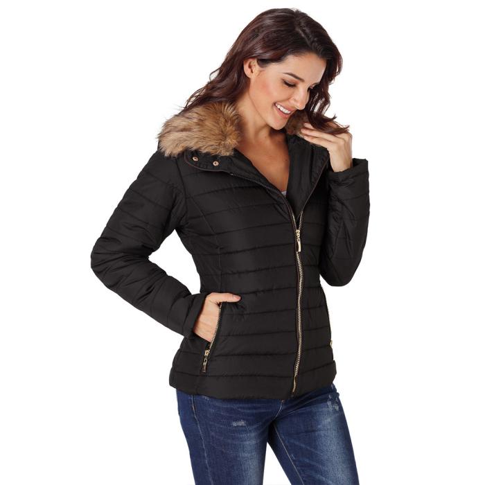 Femme Onlellan Quilted Hood Jacket Cc Otw  | Manteaux Femme Femme