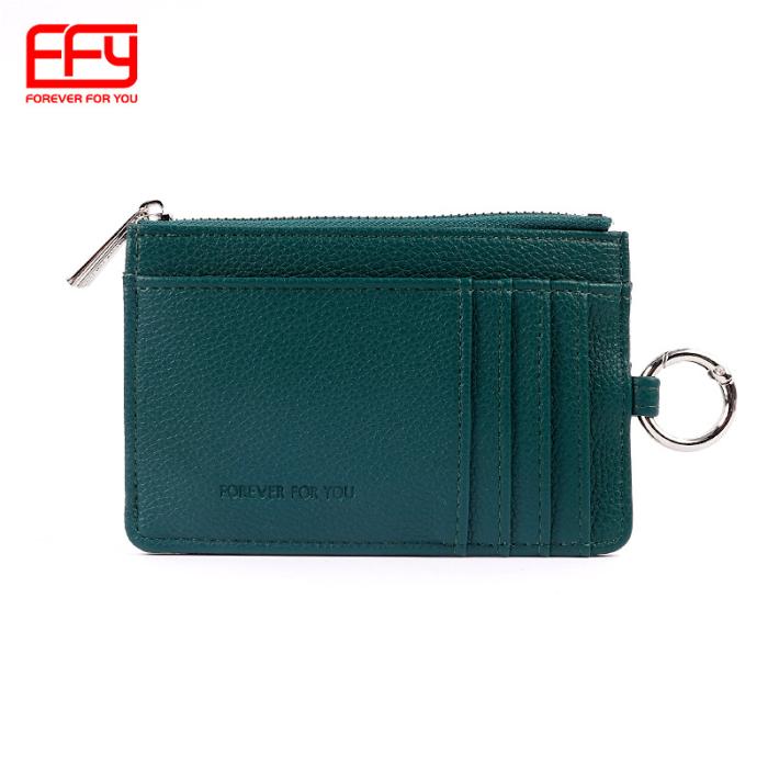 Femme Porte-Cartes Zippé Dune 129-22 Jade Antic  | Portefeuilles / Porte-Monnaie Femme Femme