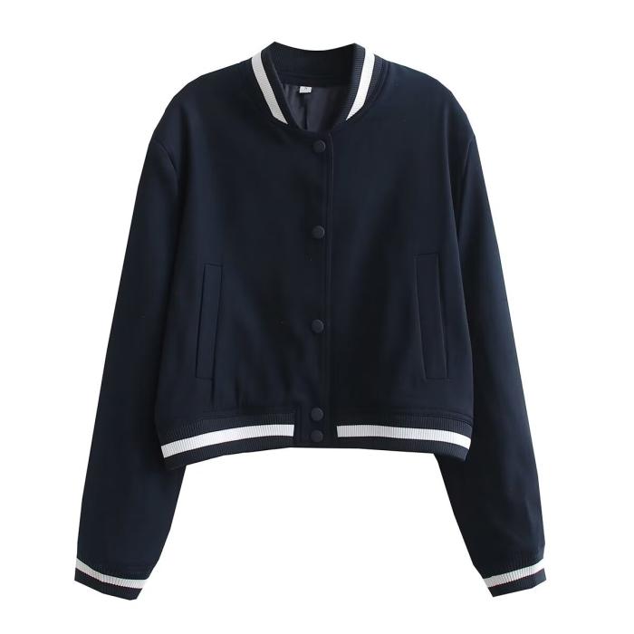 Femme Varsity Sweat Jacket  | Vestes Femme Femme