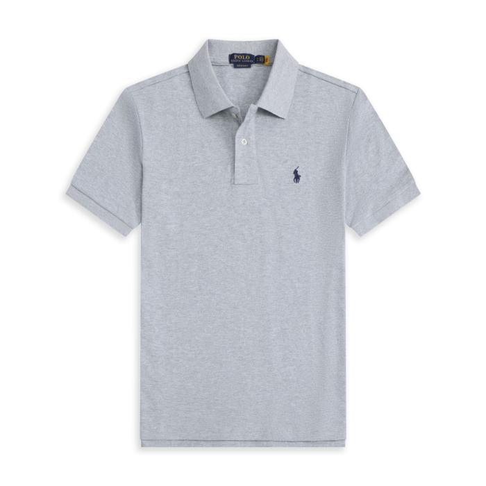 Homme Polo Coupe Droite En Coton Basic Mesh  | T-Shirts & Polos Homme Homme