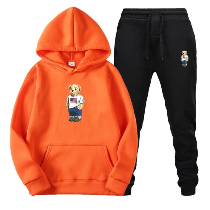 Homme Sweatshirt Capuche Polobear  | Sweats & Polaires Homme Homme