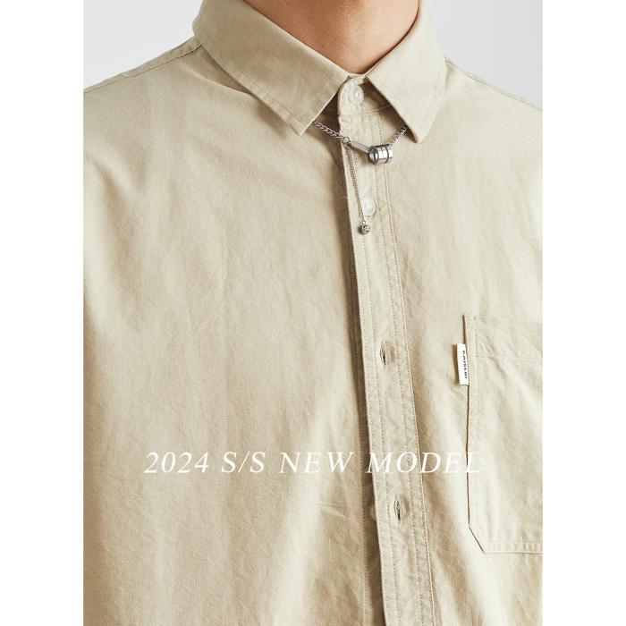 Homme Tjm Reg Linen Blend Shirt  | Chemises Chemises Chemises