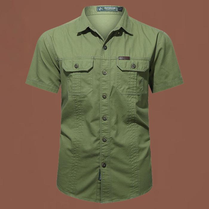 Homme Utilizer Ii Solid Short Sleeve Shirt  | Chemises Chemises Chemises